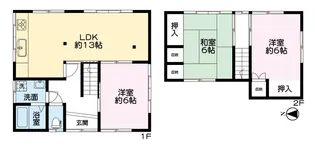 熊本県熊本市北区山室2【一戸建】の間取り