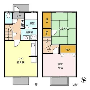 東京都青梅市河辺町3【一戸建】の間取り