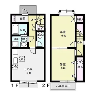 ハーモニーコートIIの間取り