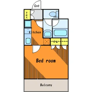 東京都大田区西蒲田7【マンション】の間取り