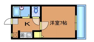 エクセル三鷹【1階】の間取り