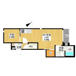 G-smart千種【2階】の間取り
