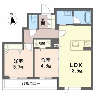 シャーメゾンソレイユ【3階】の間取り