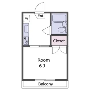 パインヒルハイムAB棟【2階】の間取り