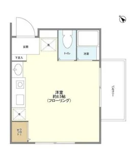 キーリンク北馬込【2階】の間取り