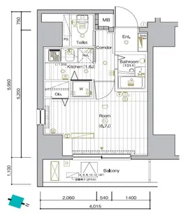 東京都文京区本駒込1【マンション】の間取り