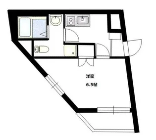 神奈川県横浜市南区永田南1【マンション】の間取り