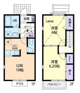 福島県相馬市大曲字天神前【一戸建】の間取り