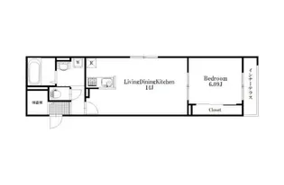 セプテムステラ笹塚【1階】の間取り