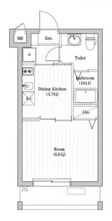 アーバンパーク六町【2階】の間取り