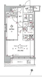 アルテシモ ルーナ【8階】の間取り