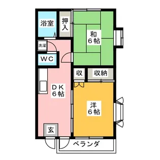 MKはうす【2階】の間取り