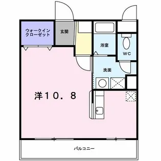 マルベリーコートII【1階】の間取り