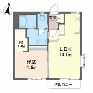 ハウス87【2階】の間取り