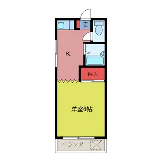 ビエント坂戸B棟【2階】の間取り