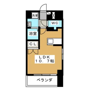 ルミナーレ東山公園【7階】の間取り