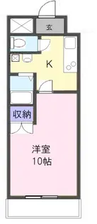 江戸橋利平治マンション【2階】の間取り