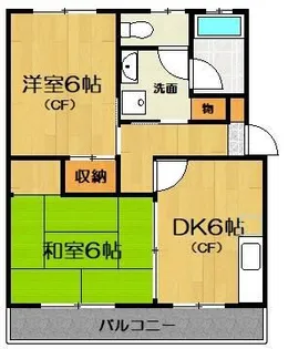 キャメルヴィラ【1階】の間取り