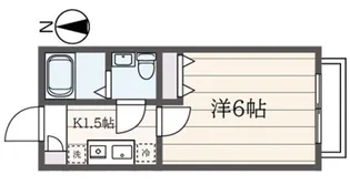東京都目黒区八雲2【アパート】の間取り