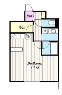 オパールマンション【9階】の間取り