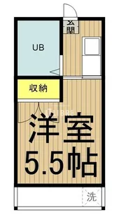 スカイコートK【3階】の間取り