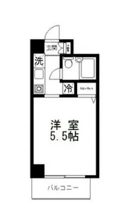 石塚マンション【4階】の間取り