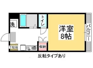 サンライト津島III号館【2階】の間取り
