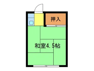 南大塚コ-ポ【2階】の間取り