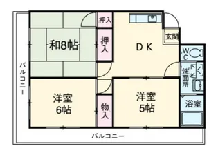 ジョイ榎本【4階】の間取り