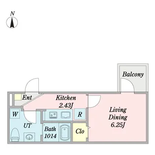 CHERIM武蔵境【1階】の間取り