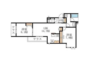 L’s Plus 豊玉南【1階】の間取り