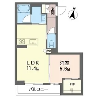 ウテナ【1階】の間取り