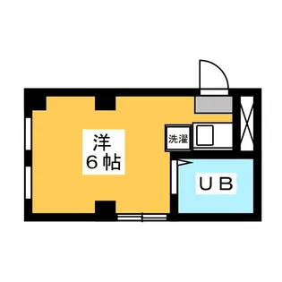 上石神井マンション【1階】の間取り