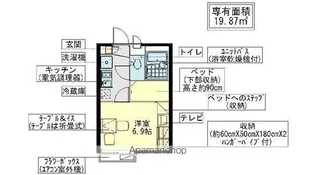 レオパレスComfort【2階】の間取り