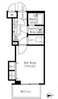 コアロート西早稲田【2階】の間取り