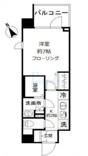 N-stage 赤羽志茂【7階】の間取り