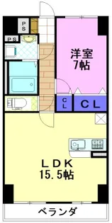 グラース リオ【1階】の間取り