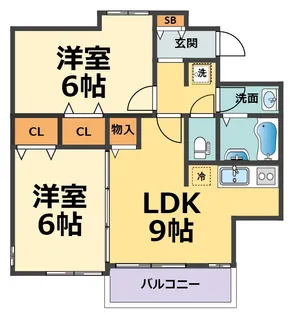 アブシンベル【4階】の間取り