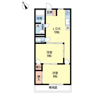 グリーンヒル【1階】の間取り