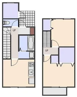 ヴィレッジ上里の間取り