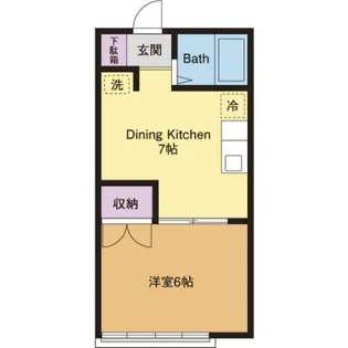 サーブハイツ【2階】の間取り