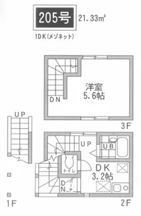 ヴィラ仲六郷の間取り