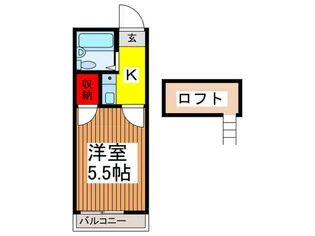 リエス西青木1【1階】の間取り