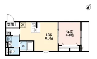 robot home 阿佐谷北【3階】の間取り