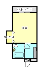 四国洋行ハイツ【2階】の間取り