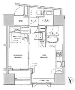 ベルジェンド文京千駄木グレイス【2階】の間取り