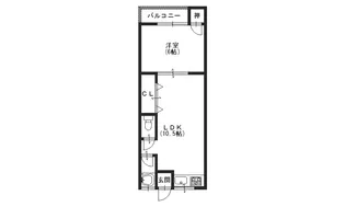 桧マンション【2階】の間取り