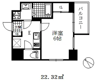 エスリード神戸ハーバークロス【11階】の間取り