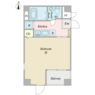 ツアイトゲバー押上【3階】の間取り
