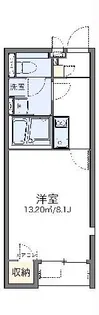 レオネクストマーレ【1階】の間取り